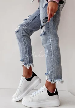 Adidasy Queen Bialo-Czarne