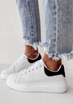 Adidasy Queen Bialo-Czarne