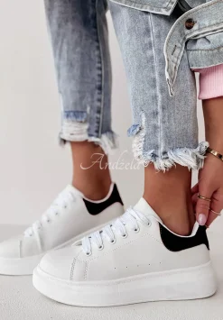 Adidasy Queen Bialo-Czarne
