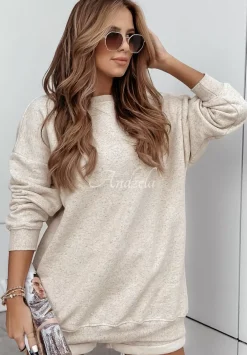 Bluza Damska Oversize Konopia Catharina Bezowa