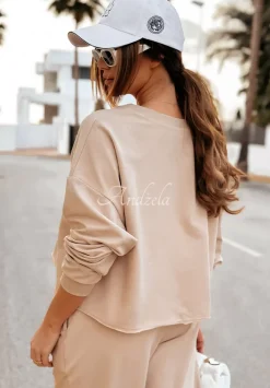 Bluza Oversize Day Off Bezowa
