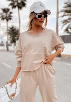 Bluza Oversize Day Off Bezowa