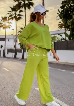 Bluza Oversize Day Off Limonkowa