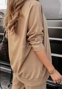 Bluza Oversize Power Flex Camelowa