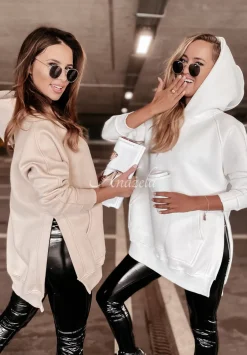Bluza Z Kapturem Olvido Ecru
