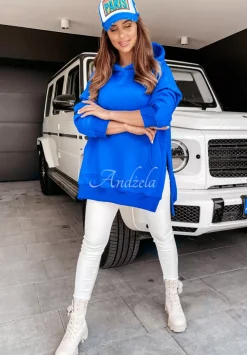 Bluza Z Kapturem Olvido Kobaltowa