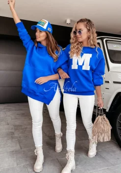 Bluza Z Kapturem Olvido Kobaltowa
