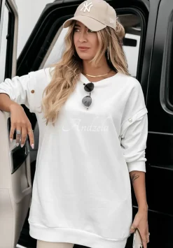 Bluza Z Odpinanymi Rekawami Verdona Ecru