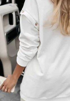 Bluza Z Odpinanymi Rekawami Verdona Ecru
