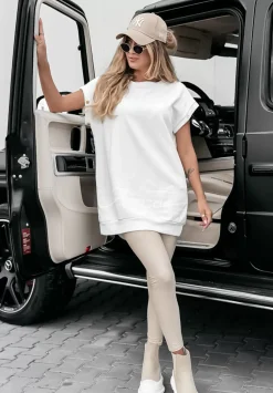 Bluza Z Odpinanymi Rekawami Verdona Ecru