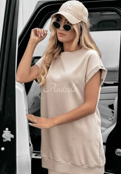 Bluza Z Odpinanymi Rekawami Verdona Bezowa