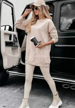 Bluza Z Odpinanymi Rekawami Verdona Bezowa