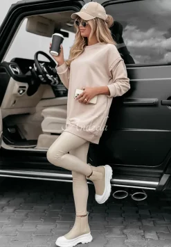 Bluza Z Odpinanymi Rekawami Verdona Bezowa