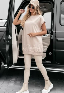 Bluza Z Odpinanymi Rekawami Verdona Bezowa
