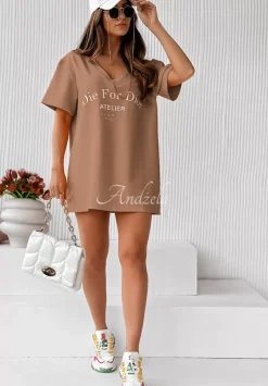 Bluzka Tunika Atelier Camelowa