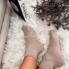 Blyszczace Skarpetki Shimmer Bezowe