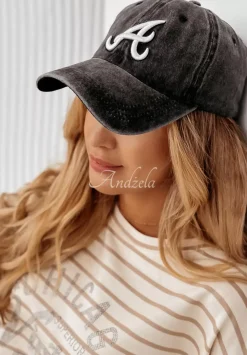 Czapka Z Daszkiem Atlanta Szara