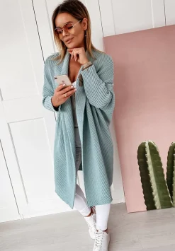 Dlugi Kardigan Oversize Sephia Mietowy