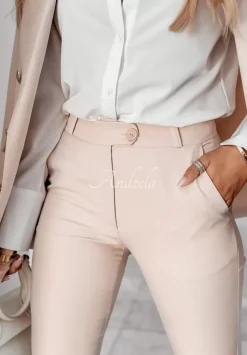 Eleganckie Spodnie Keep It Classy Nude