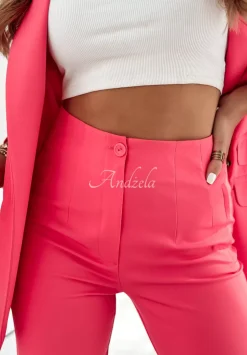 Eleganckie Spodnie Trendsetter Rozowe