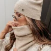 Komin Z Perelkami It'S Colder Bezowy