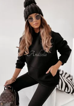 Komplet Bluza I Legginsy Let'S Go Czarny
