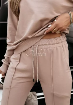 Komplet Dresowy Basic Fit Mokka