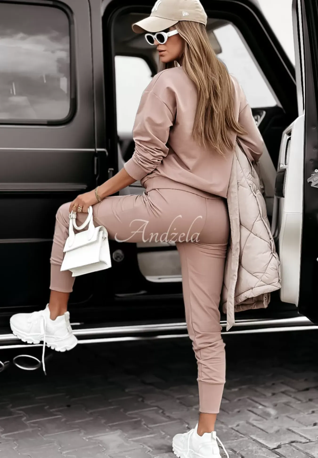 Komplet Dresowy Basic Fit Mokka