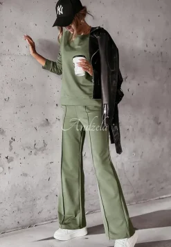 Komplet Dresowy Bellmont Khaki