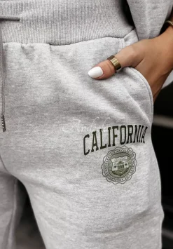 Komplet Dresowy California Girl Szary