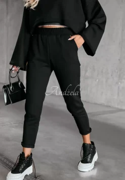 Komplet 3In1 Bluza, Spodnie I Top No Limits Czarny