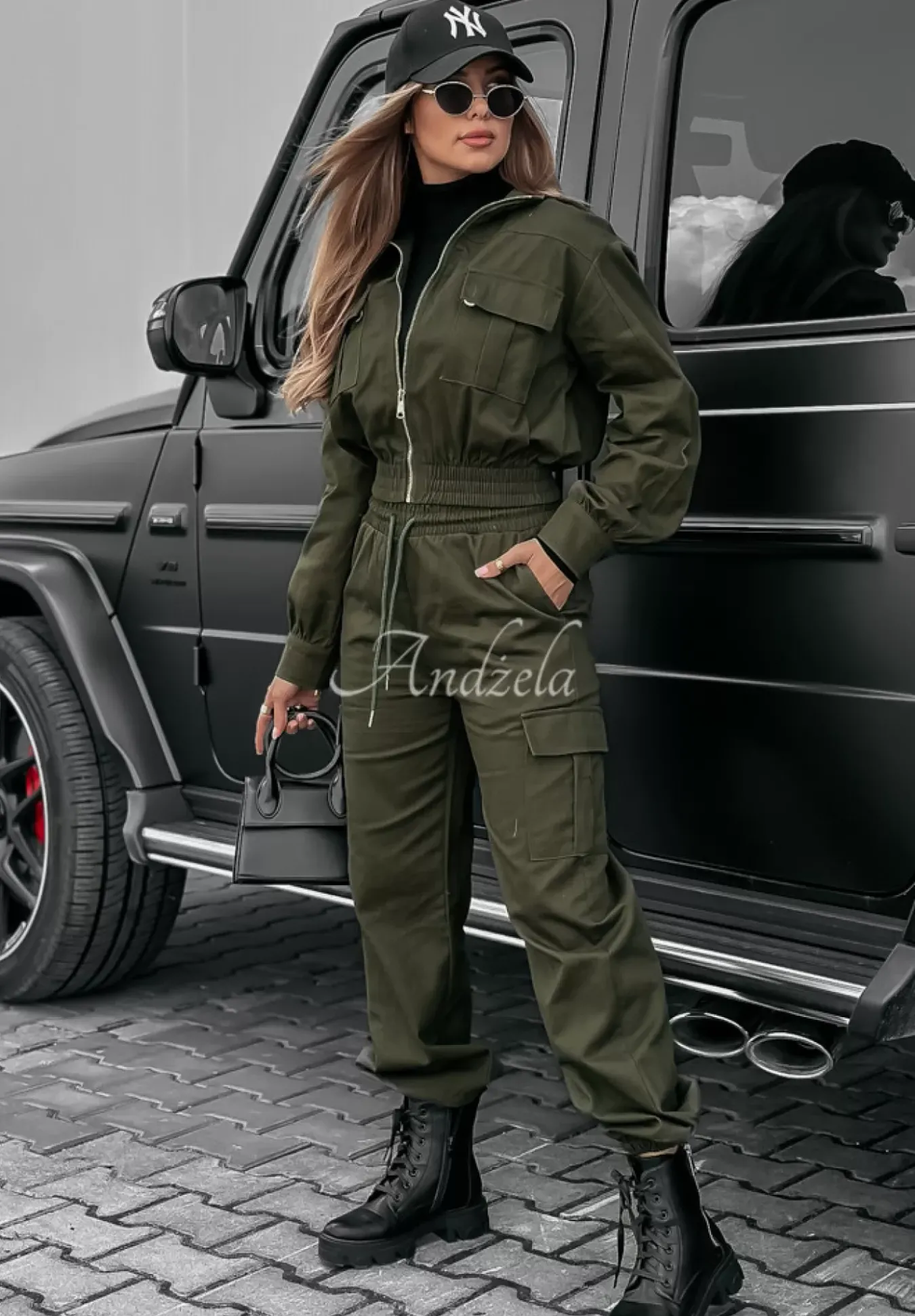 Komplet Outfit The World Khaki