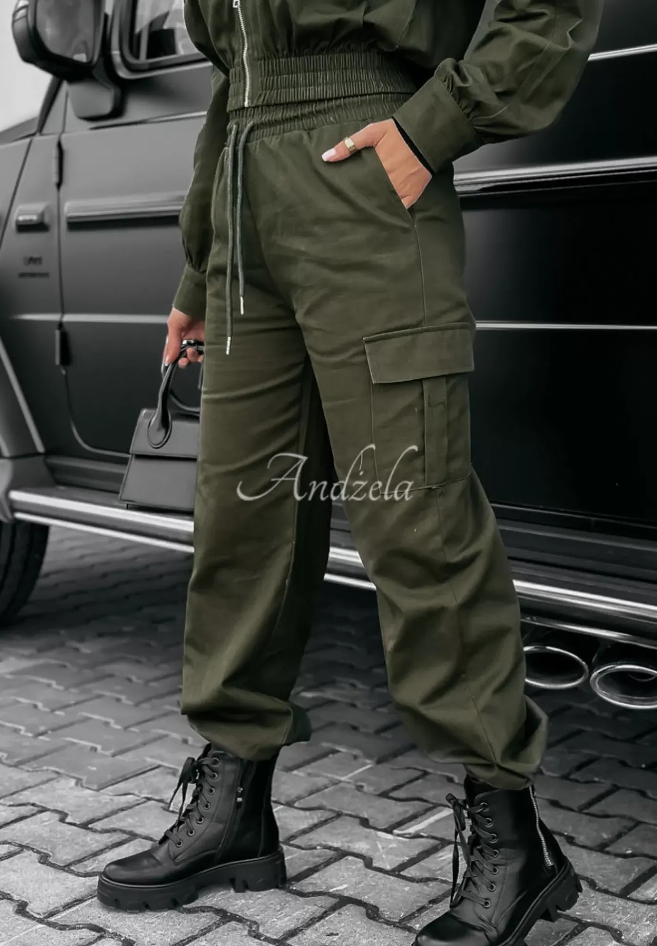 Komplet Outfit The World Khaki