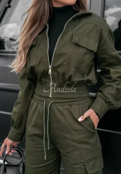 Komplet Outfit The World Khaki