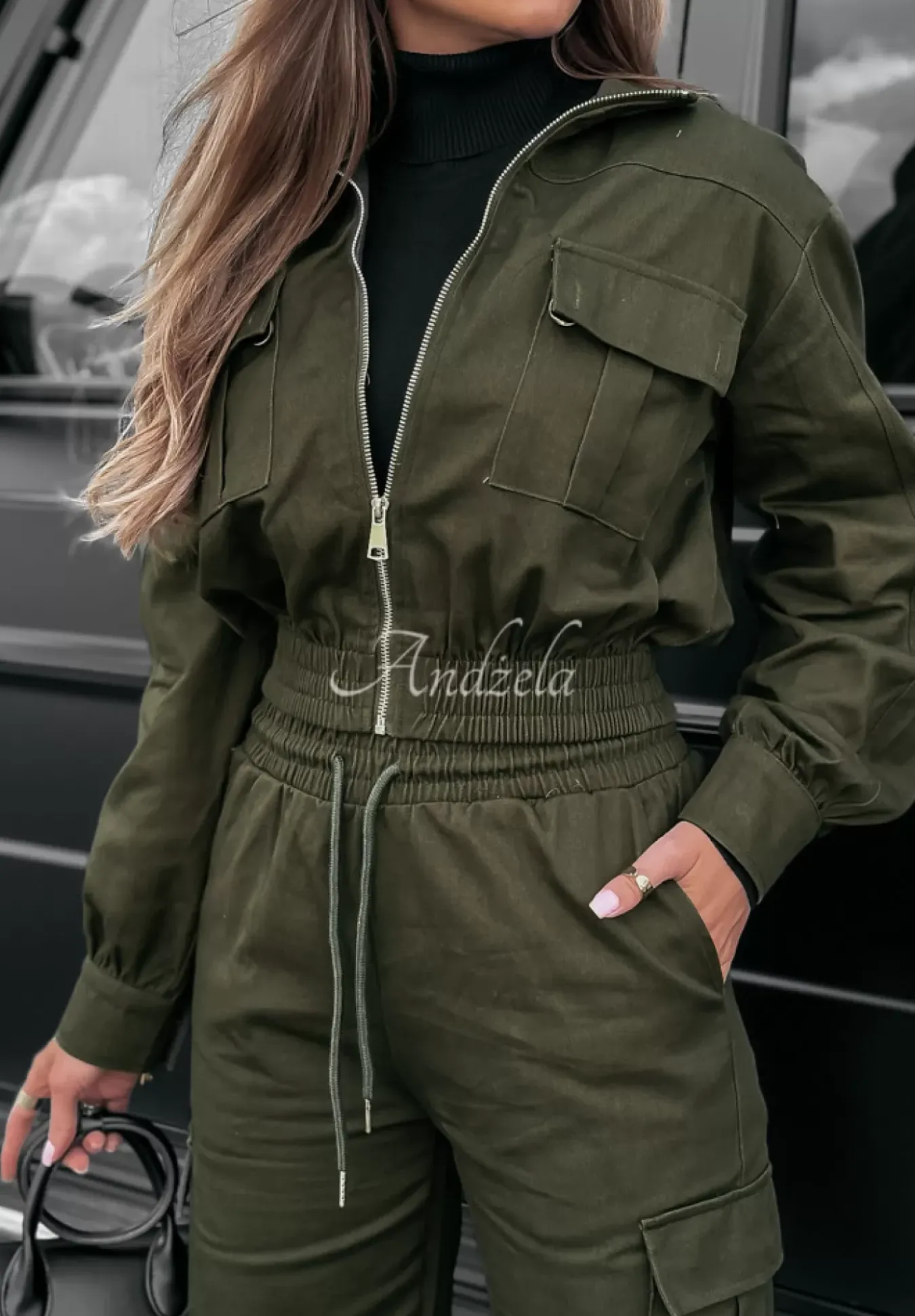 Komplet Outfit The World Khaki