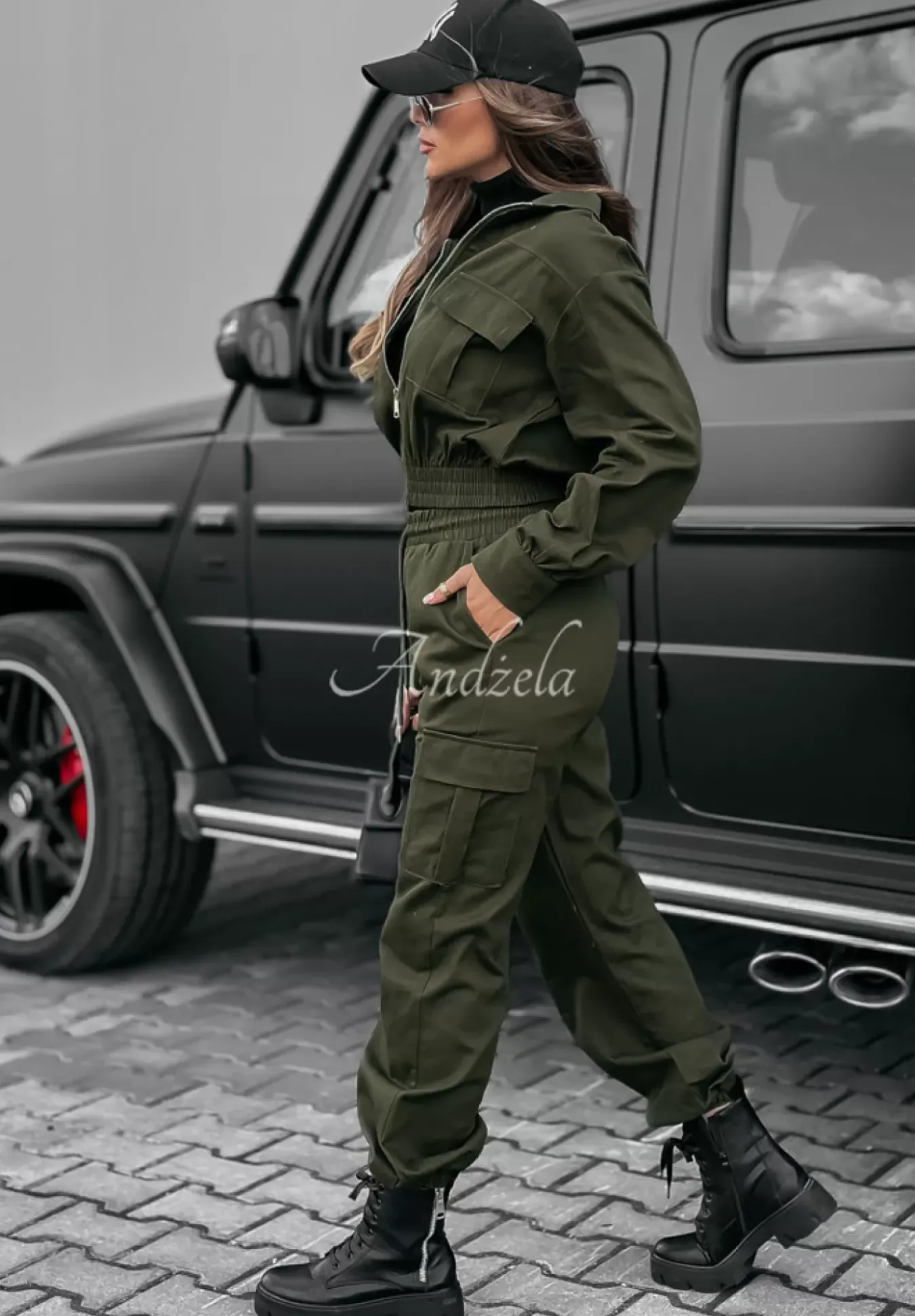 Komplet Outfit The World Khaki