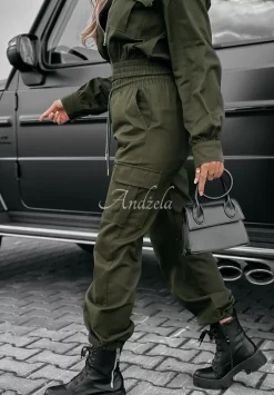 Komplet Outfit The World Khaki