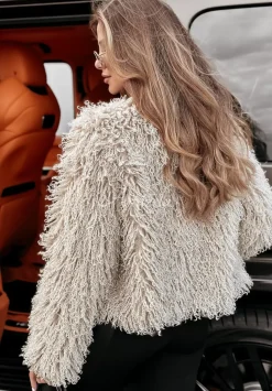 Krotkie Futerko Snow Owl Bezowe