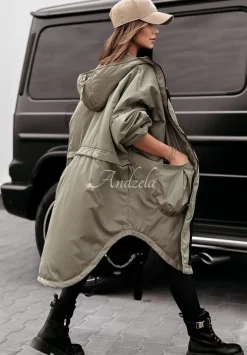 Kurtka Parka Rain On Me Khaki
