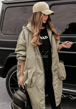 Kurtka Parka Rain On Me Khaki