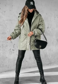 Kurtka Parka Z Kapturem Changing Seasons Khaki