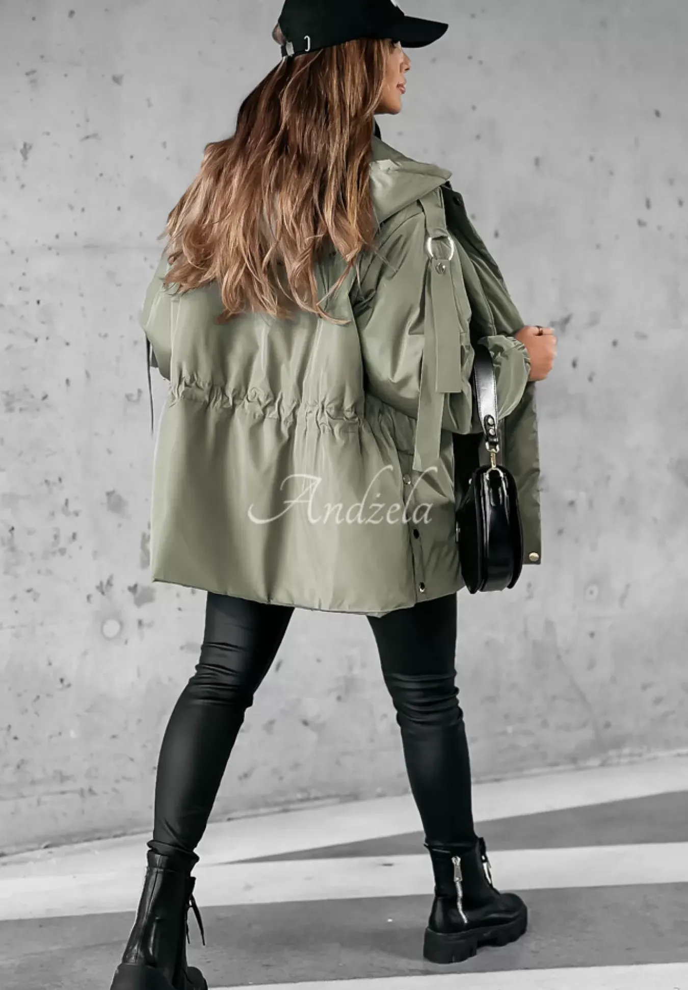 Kurtka Parka Z Kapturem Changing Seasons Khaki