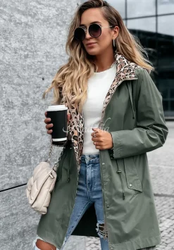 Kurtka Parka Z Kapturem Lil Panther Khaki