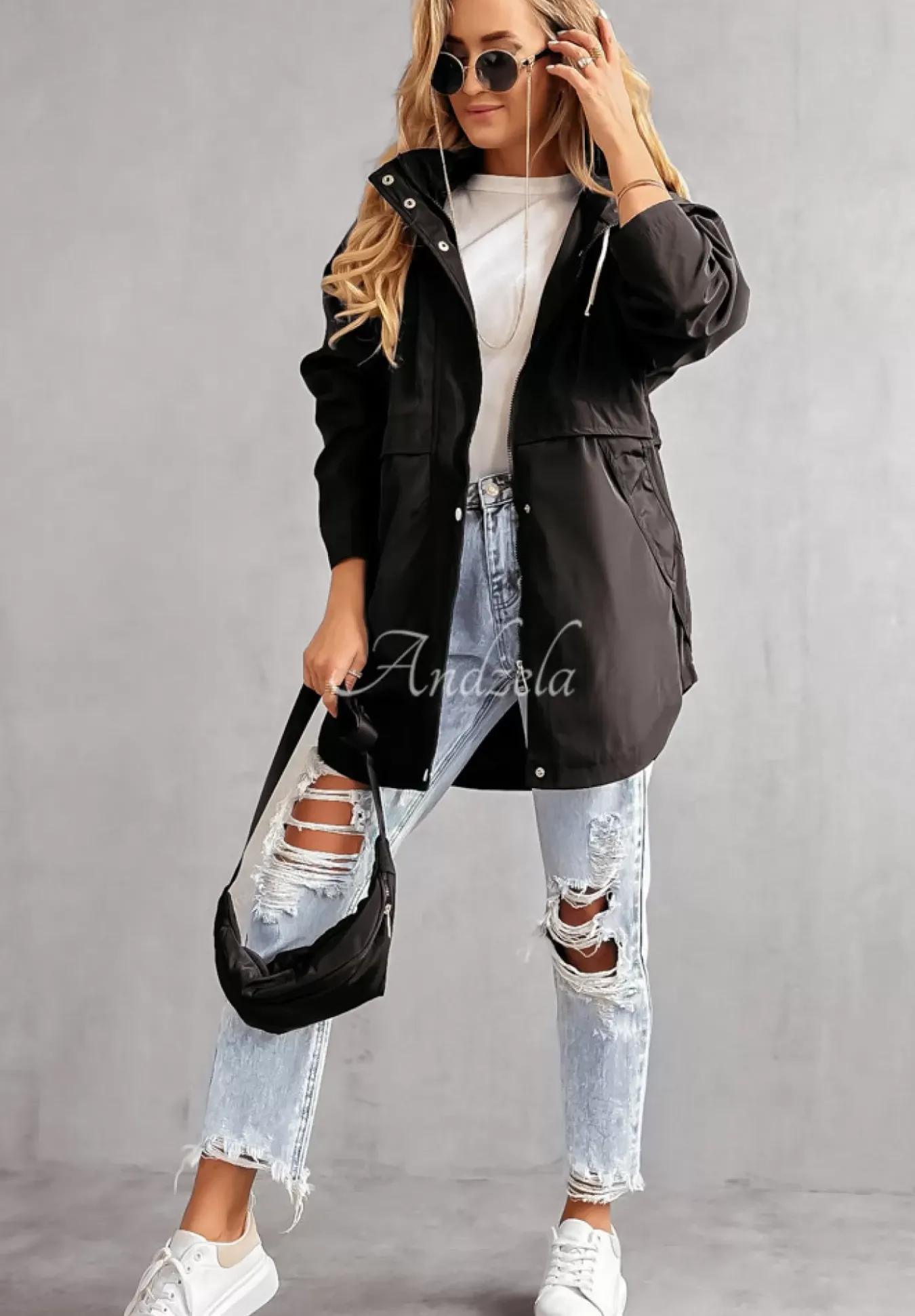 Kurtka Parka Z Nerka New To You Czarna