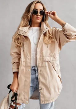 Kurtka Parka Z Nerka New To You Bezowa