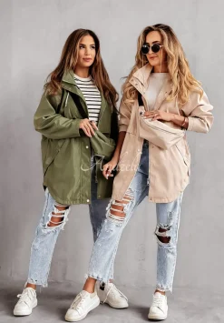 Kurtka Parka Z Nerka New To You Bezowa