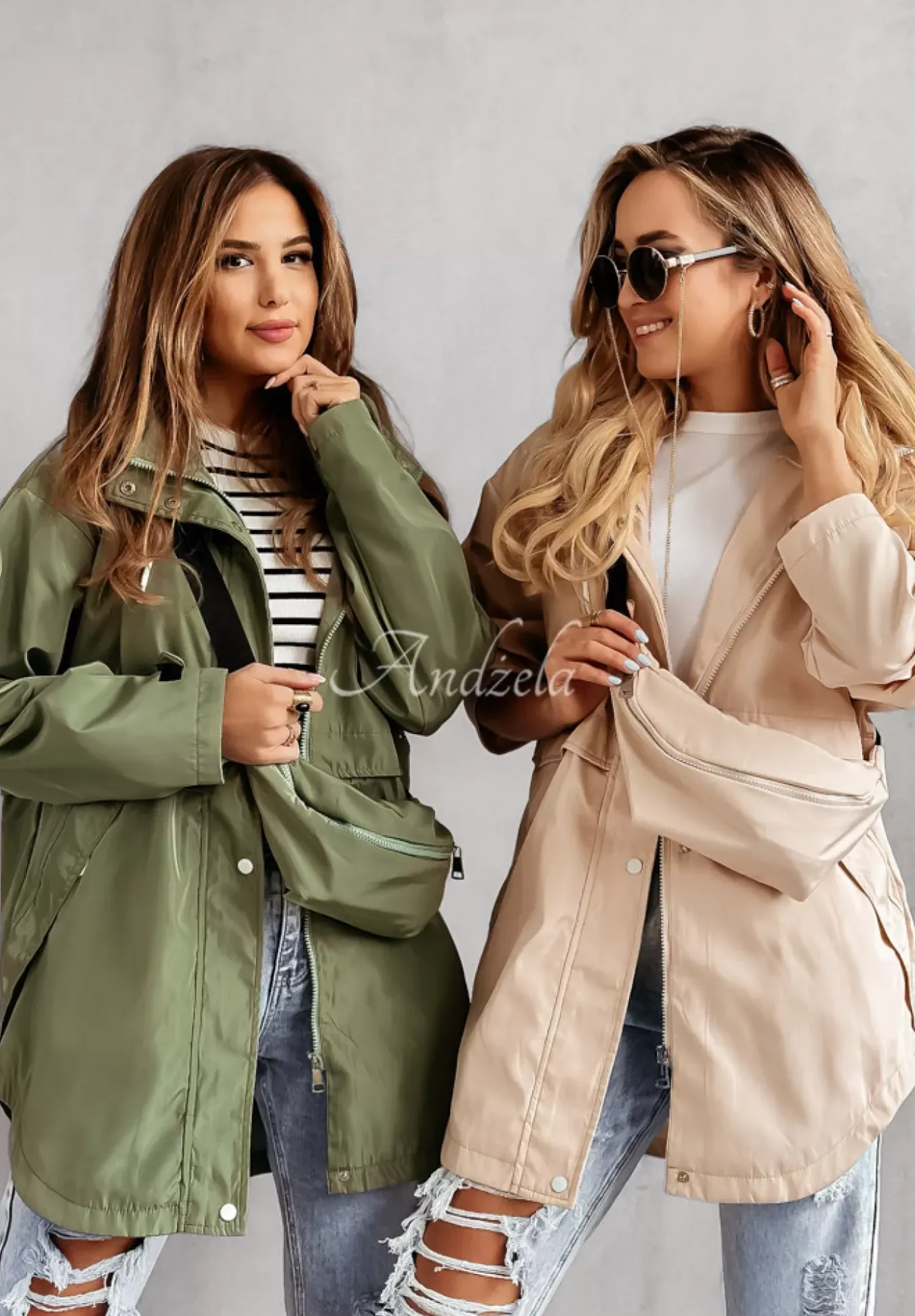 Kurtka Parka Z Nerka New To You Khaki