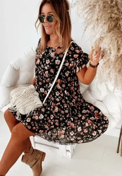 Kwiecista Sukienka Bellarose Czarna