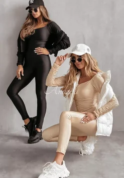 Legginsy Deja Vu Bezowe
