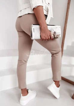 Legginsy Z Wysokim Stanem Brinna Nude
